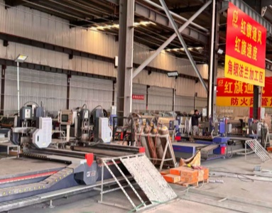 全自動角鋼法蘭自動焊